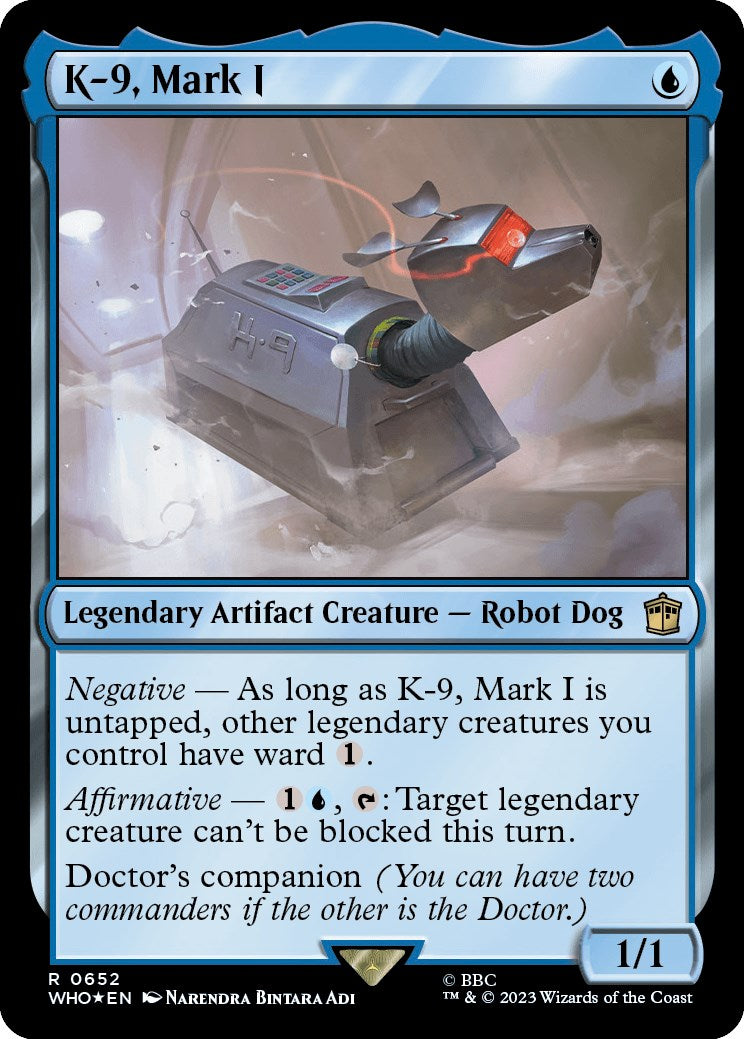 K-9, Mark I (Surge Foil) [Doctor Who] | Galactic Gamez