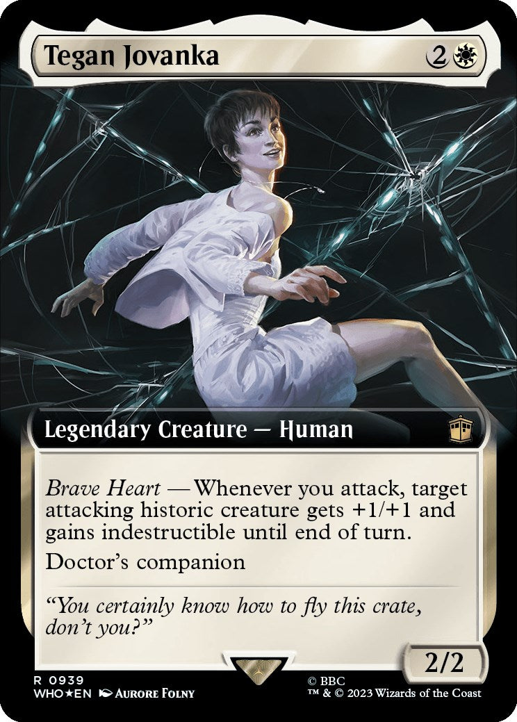 Tegan Jovanka (Extended Art) (Surge Foil) [Doctor Who] | Galactic Gamez