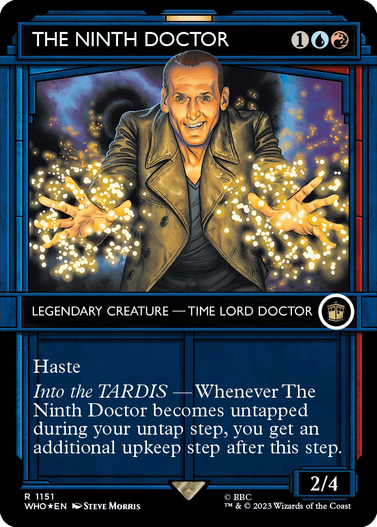 The Ninth Doctor (Showcase) (Surge Foil) [Doctor Who] | Galactic Gamez