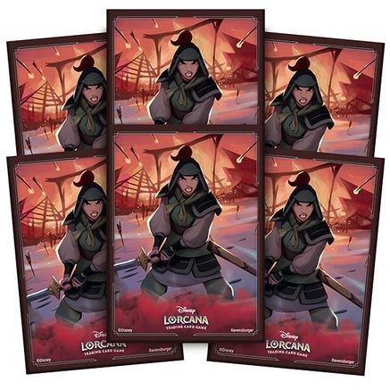 Disney Lorcana Card Sleeves - Mulan (65-Pack) | Galactic Gamez