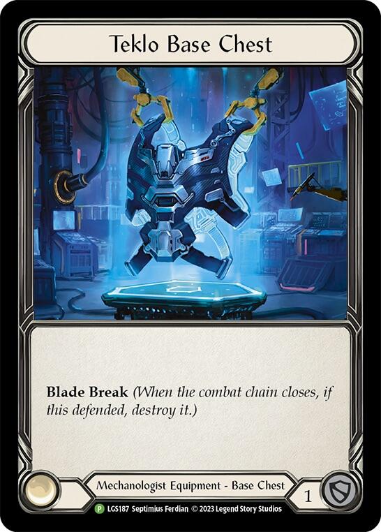 Teklo Base Chest [LGS187] (Promo)  Cold Foil | Galactic Gamez