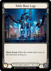 Teklo Base Legs [LGS189] (Promo)  Cold Foil | Galactic Gamez