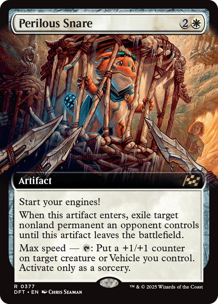 Perilous Snare (Extended Art) [Aetherdrift] | Galactic Gamez