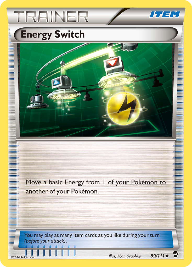 Energy Switch (89/111) [XY: Furious Fists] | Galactic Gamez