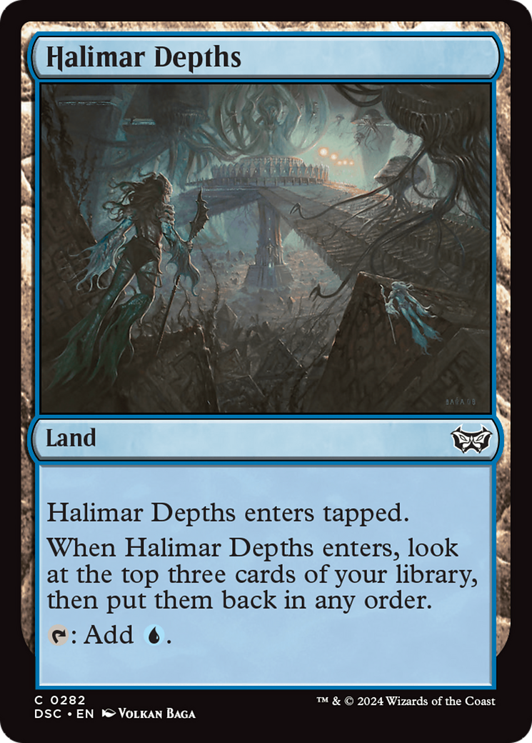 Halimar Depths [Duskmourn: House of Horror Commander] | Galactic Gamez