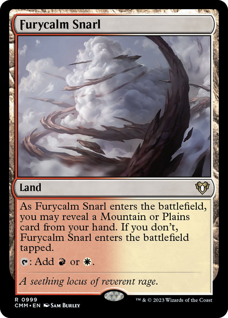 Furycalm Snarl [Commander Masters] | Galactic Gamez