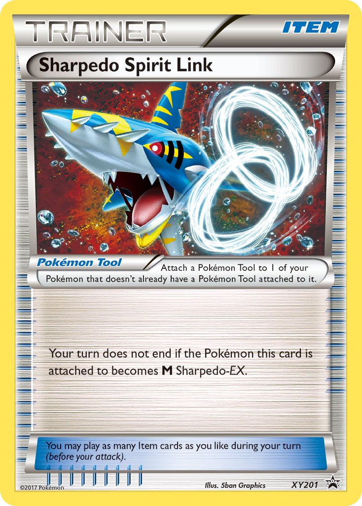 Sharpedo Spirit Link (XY201) [XY: Black Star Promos] | Galactic Gamez