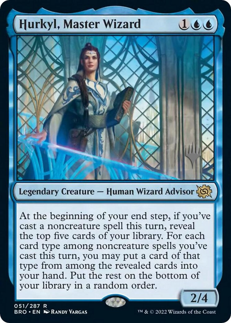 Hurkyl, Master Wizard (Promo Pack) [The Brothers' War Promos] | Galactic Gamez