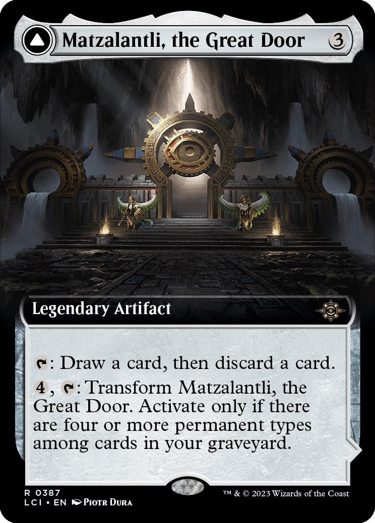 Matzalantli, the Great Door // The Core (Extended Art) [The Lost Caverns of Ixalan] | Galactic Gamez