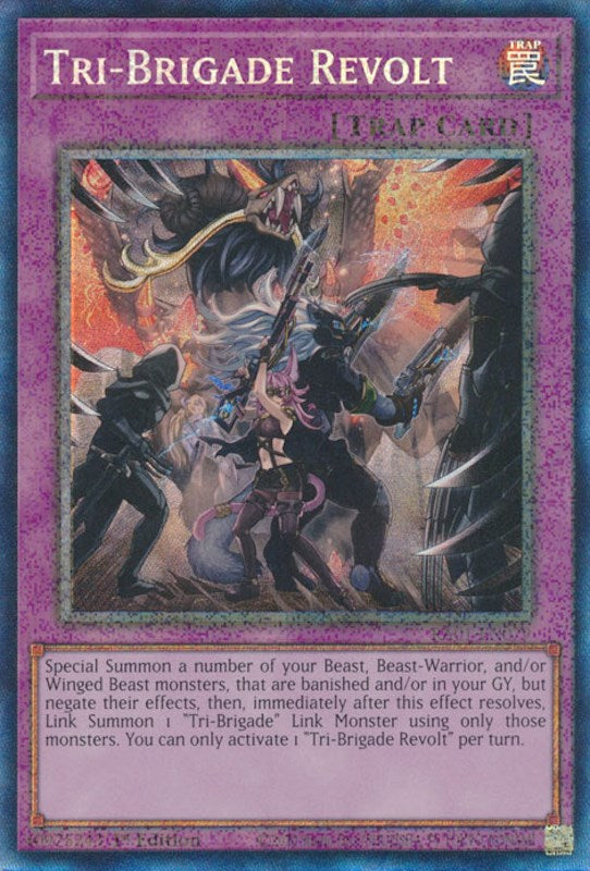 Tri-Brigade Revolt [RA01-EN079] Prismatic Collector's Rare | Galactic Gamez