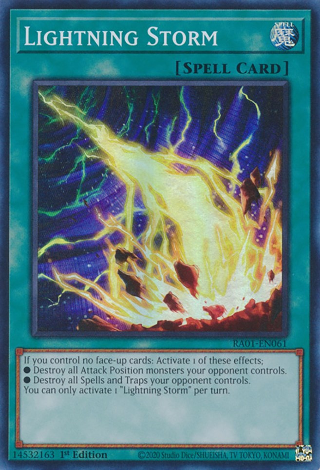 Lightning Storm [RA01-EN061] Super Rare | Galactic Gamez