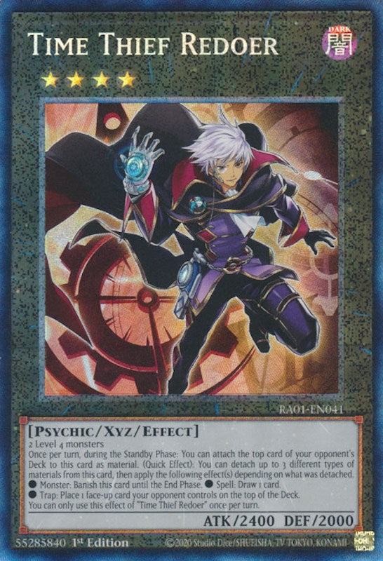 Time Thief Redoer [RA01-EN041] Prismatic Collector's Rare | Galactic Gamez