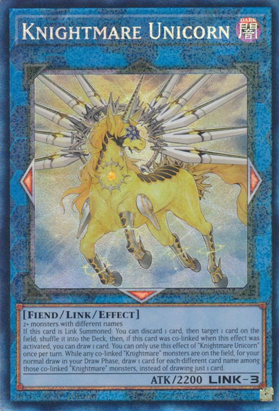 Knightmare Unicorn [RA01-EN043] Prismatic Collector's Rare | Galactic Gamez