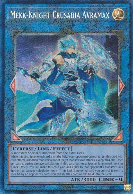 Mekk-Knight Crusadia Avramax [RA01-EN044] Prismatic Collector's Rare | Galactic Gamez