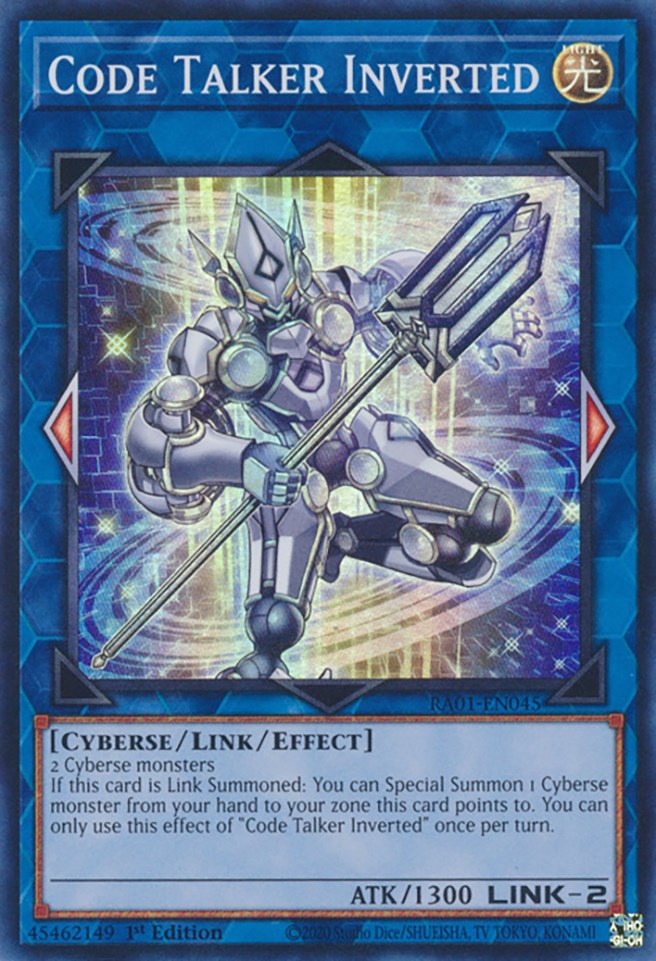 Code Talker Inverted [RA01-EN045] Super Rare | Galactic Gamez