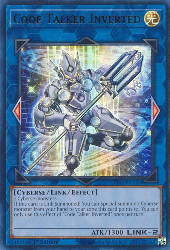 Code Talker Inverted [RA01-EN045] Ultra Rare | Galactic Gamez