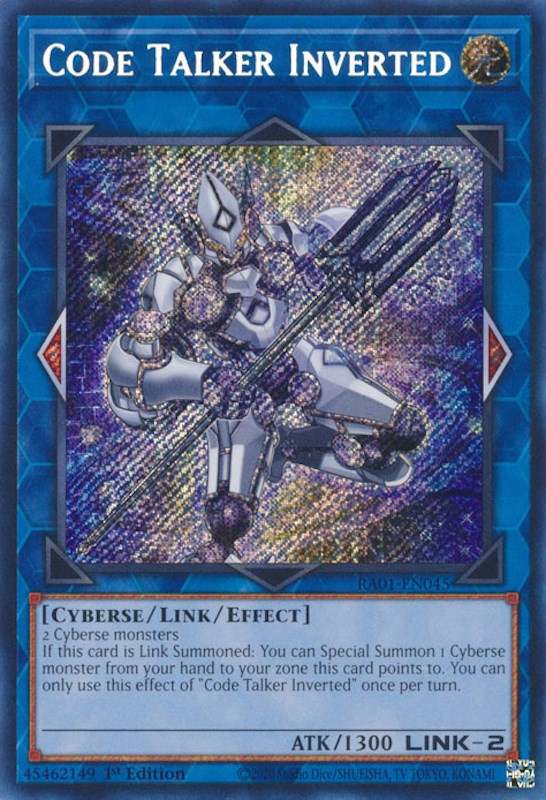 Code Talker Inverted [RA01-EN045] Secret Rare | Galactic Gamez