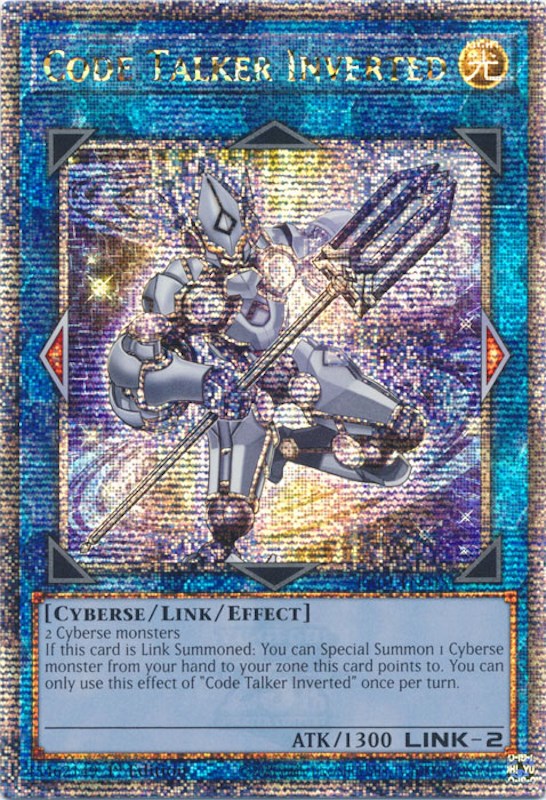 Code Talker Inverted [RA01-EN045] Quarter Century Secret Rare | Galactic Gamez