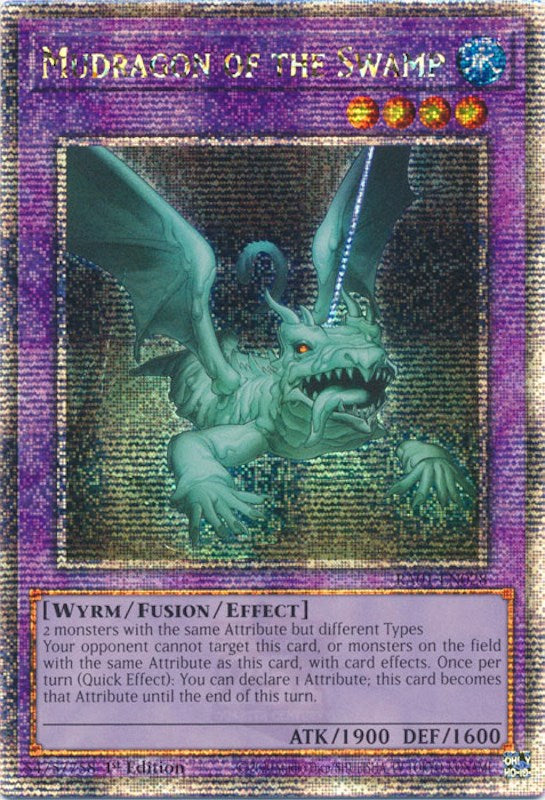 Mudragon of the Swamp [RA01-EN028] Quarter Century Secret Rare | Galactic Gamez