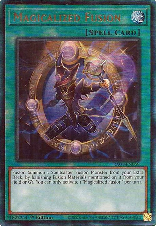 Magicalized Fusion [RA01-EN058] Prismatic Ultimate Rare | Galactic Gamez