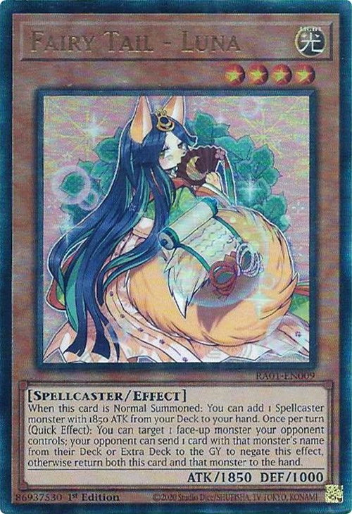 Fairy Tail - Luna [RA01-EN009] Prismatic Ultimate Rare | Galactic Gamez