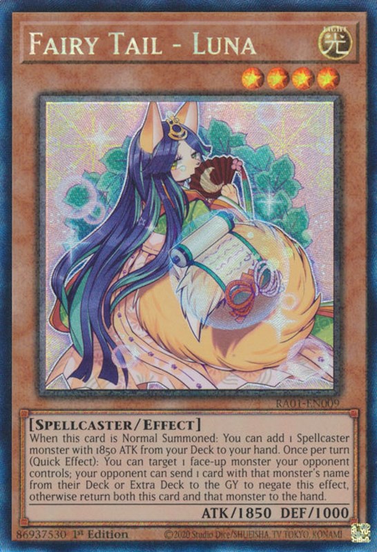 Fairy Tail - Luna [RA01-EN009] Prismatic Collector's Rare | Galactic Gamez