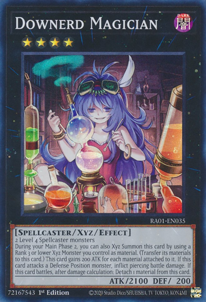 Downerd Magician [RA01-EN035] Super Rare | Galactic Gamez