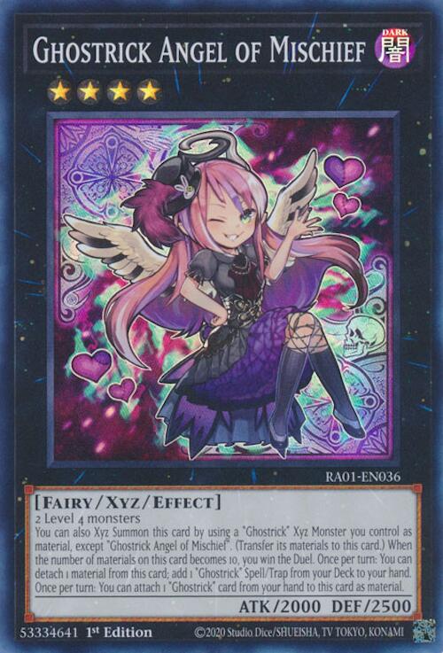 Ghostrick Angel of Mischief [RA01-EN036] Super Rare | Galactic Gamez