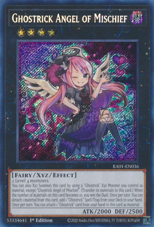 Ghostrick Angel of Mischief [RA01-EN036] Secret Rare | Galactic Gamez