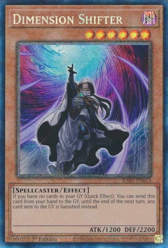 Dimension Shifter [RA01-EN014] Prismatic Collector's Rare | Galactic Gamez