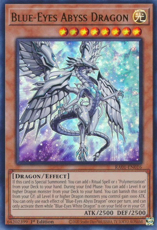 Blue-Eyes Abyss Dragon [RA01-EN016] Ultra Rare | Galactic Gamez