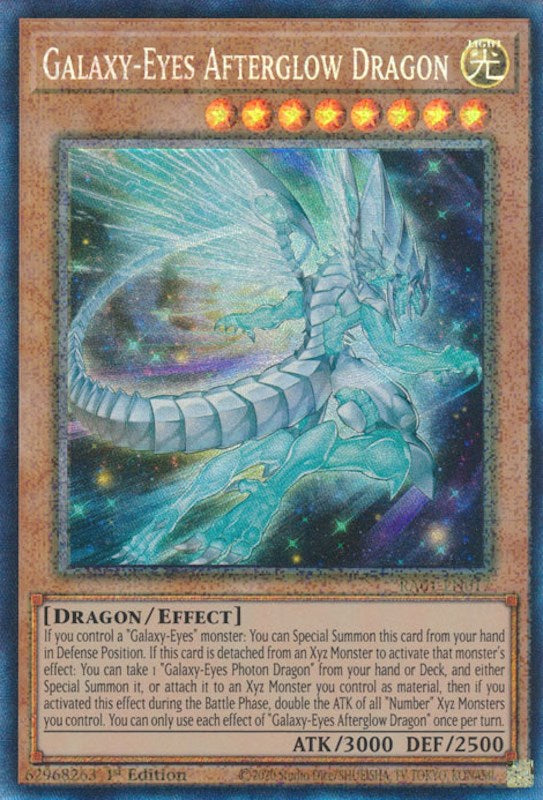 Galaxy-Eyes Afterglow Dragon [RA01-EN017] Prismatic Collector's Rare | Galactic Gamez