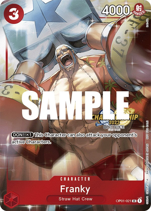 Franky (CS 2023 Celebration Pack) [One Piece Promotion Cards] | Galactic Gamez