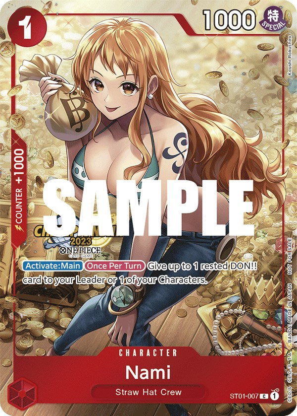 Nami (CS 2023 Celebration Pack) [One Piece Promotion Cards] | Galactic Gamez