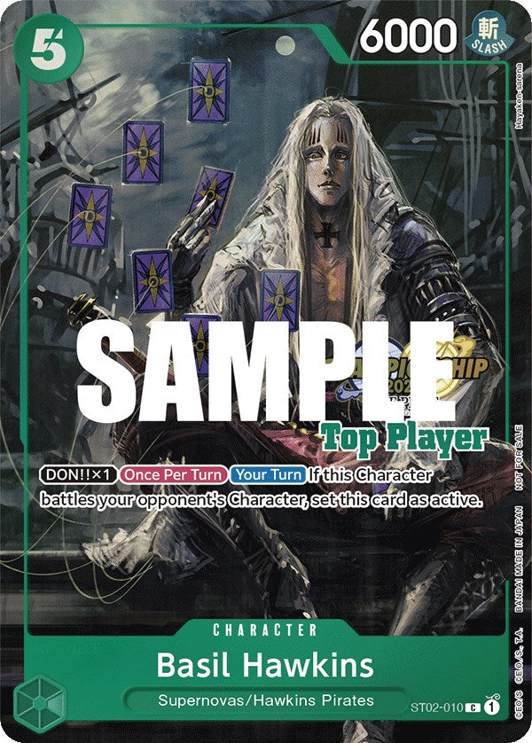 Basil Hawkins (CS 2023 Top Players Pack) [One Piece Promotion Cards] | Galactic Gamez