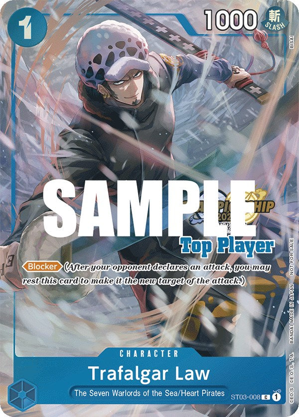 Trafalgar Law (CS 2023 Top Players Pack) [One Piece Promotion Cards] | Galactic Gamez