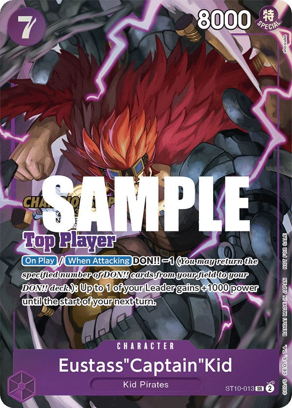 Eustass"Captain"Kid (CS 2023 Top Players Pack) [One Piece Promotion Cards] | Galactic Gamez