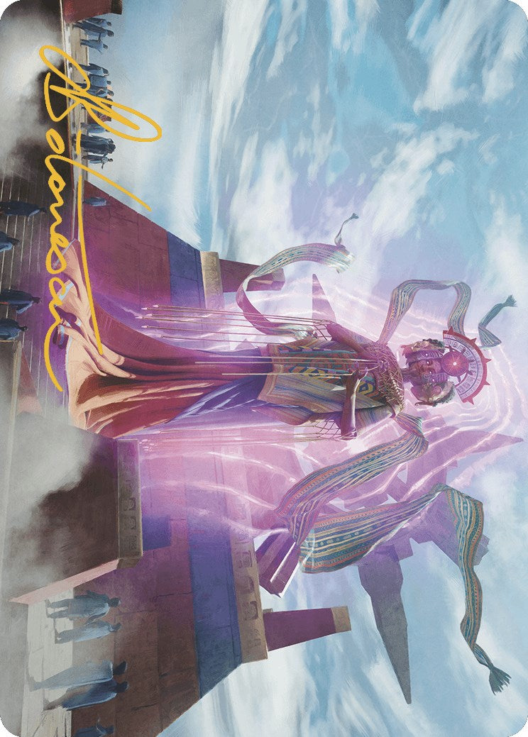 Ojer Taq, Deepest Foundation Art Card (4/81) (Gold-Stamped Signature) [The Lost Caverns of Ixalan Art Series] | Galactic Gamez