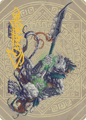 Kutzil, Malamet Exemplar Art Card (Gold-Stamped Signature) [The Lost Caverns of Ixalan Art Series] | Galactic Gamez