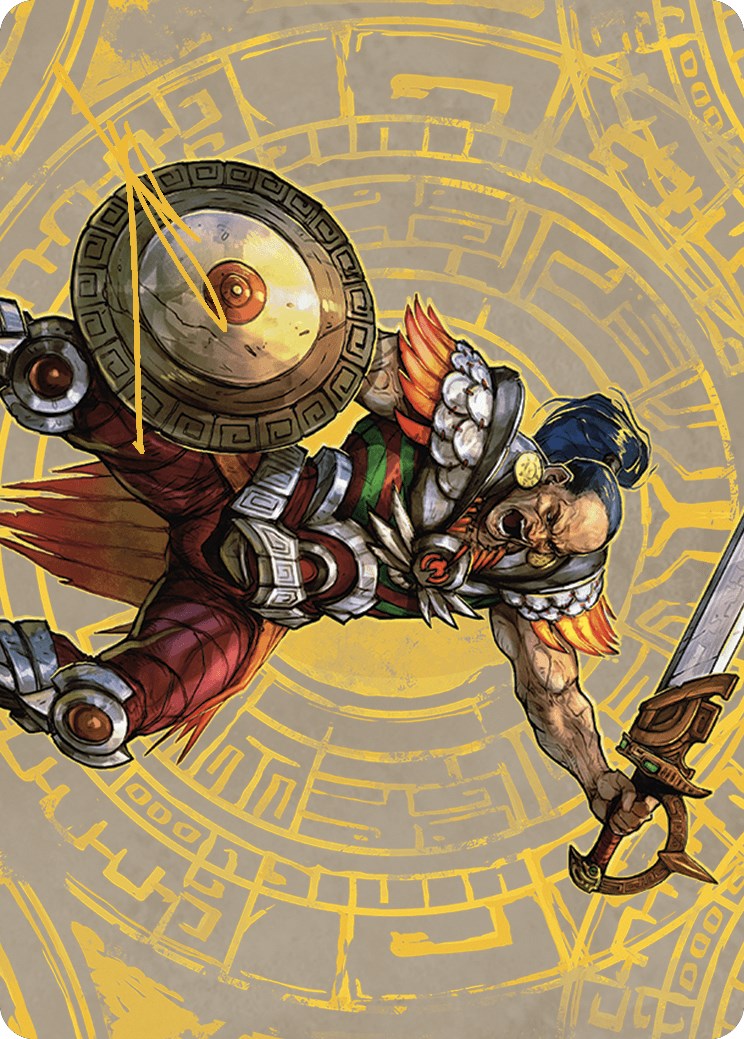 Inti, Seneschal of the Sun Art Card (Gold-Stamped Signature) [The Lost Caverns of Ixalan Art Series] | Galactic Gamez