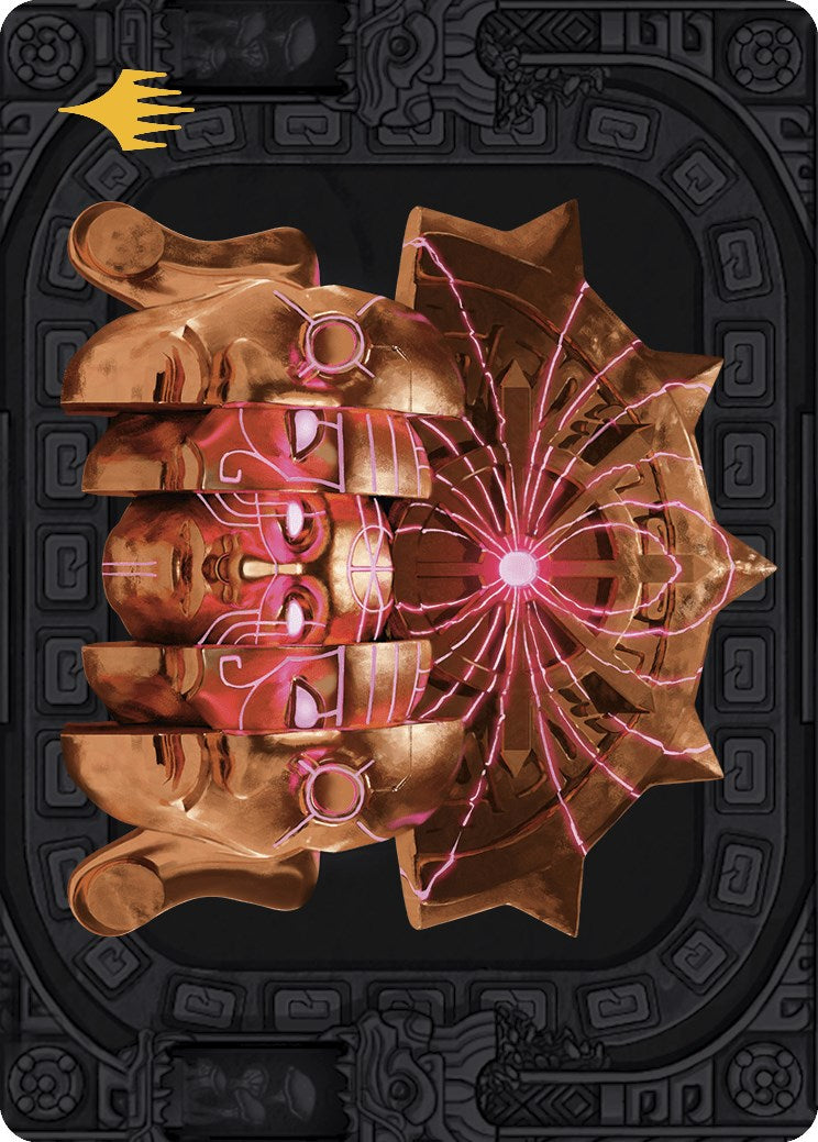 Ojer Taq, Deepest Foundation Art Card (56/81) (Gold-Stamped Planeswalker Symbol) [The Lost Caverns of Ixalan Art Series] | Galactic Gamez