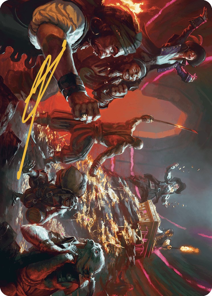 Hit the Mother Lode Art Card (Gold-Stamped Signature) [The Lost Caverns of Ixalan Art Series] | Galactic Gamez