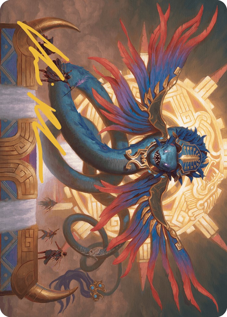 Ojer Pakpatiq, Deepest Epoch Art Card (13/81) (Gold-Stamped Signature) [The Lost Caverns of Ixalan Art Series] | Galactic Gamez