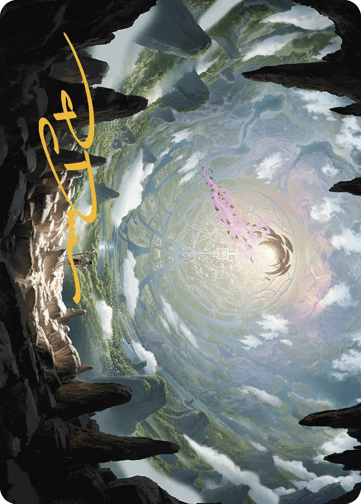 The Core Art Card (Gold-Stamped Signature) [The Lost Caverns of Ixalan Art Series] | Galactic Gamez