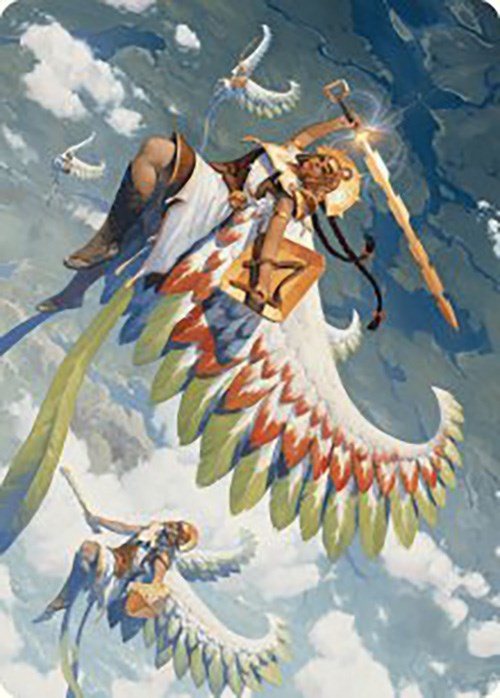 Resplendent Angel Art Card (5/81) [The Lost Caverns of Ixalan Art Series] | Galactic Gamez