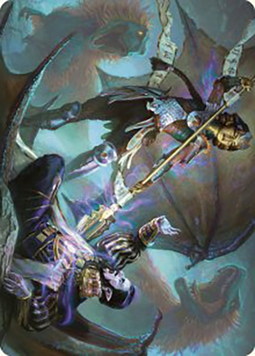Huatli's Final Strike Art Card [The Lost Caverns of Ixalan Art Series] | Galactic Gamez
