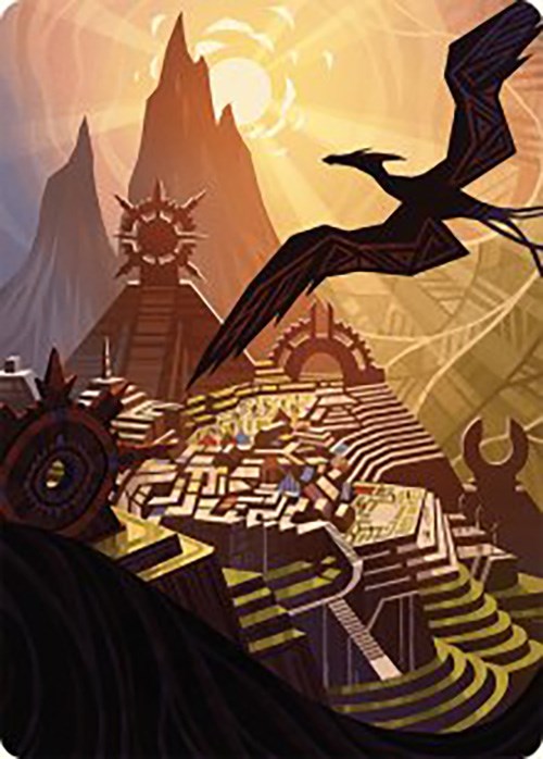 Plains Art Card [The Lost Caverns of Ixalan Art Series] | Galactic Gamez