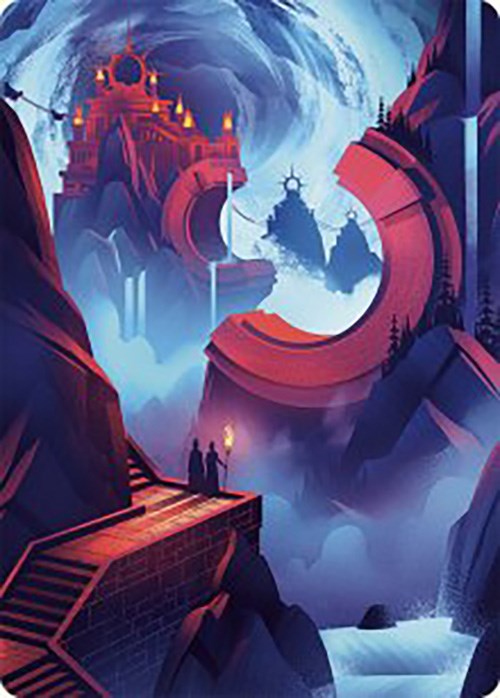 Mountain Art Card [The Lost Caverns of Ixalan Art Series] | Galactic Gamez