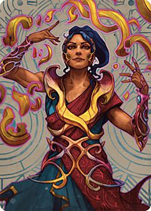 Saheeli, the Sun's Brilliance Art Card [The Lost Caverns of Ixalan Art Series] | Galactic Gamez
