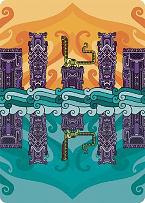 Echoing Deeps Art Card [The Lost Caverns of Ixalan Art Series] | Galactic Gamez